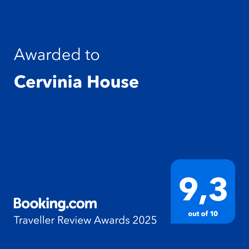 Cerviniahouse celebra il riconoscimento del Traveller Review Award 2025 di Booking.com! IMG 4588 1024x1024